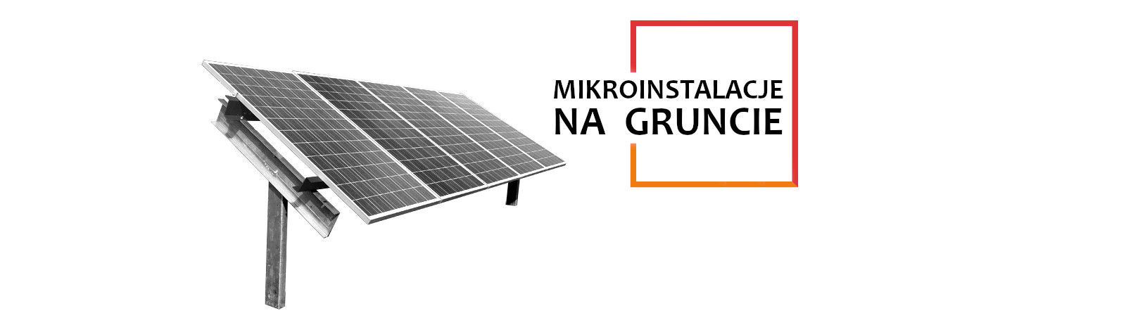 Mikroinstalacja na gruncie